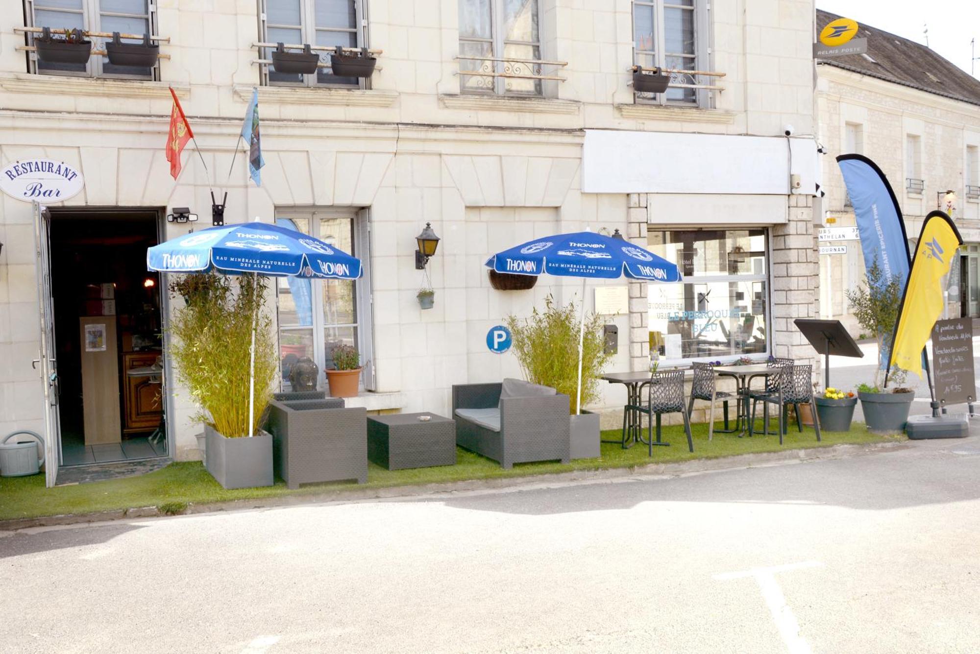 Hotel Le Perroquet Bleu La Chapelle-Blanche-Saint-Martin Exterior foto